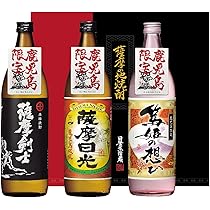 焼酎　3本　まとめ売り Amazon.co.jp: 【焼酎ギフトセット】本坊酒造 世界一受賞のみを